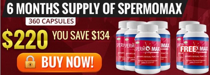 1 Month Supply Of Spermomax In Australia - 360 Capsules 220$ You Save 134$